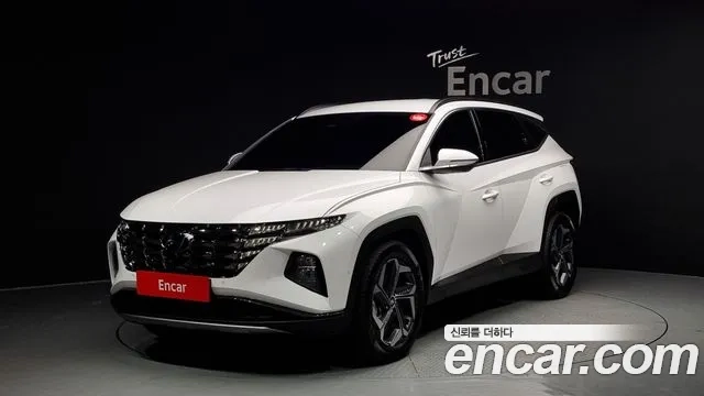 Hyundai Tucson Hybrid (NX4) 2023 Белый из Кореи