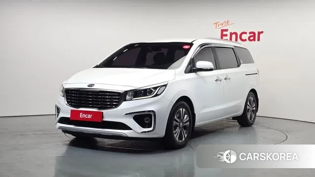 Kia The New Carnival 2018 Белый из Кореи
