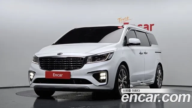 Kia The New Carnival 2020 Белый из Кореи