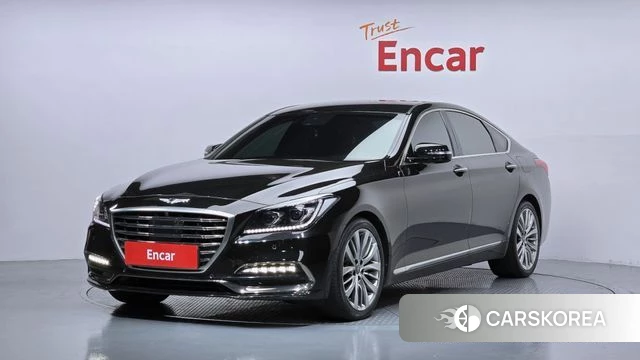 Genesis G80 2018 Черный из Кореи