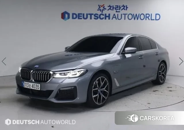 BMW 5 Series (G30) 2022 Серебряный из Кореи