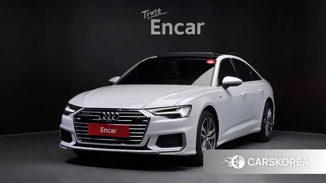 Audi A6 (C8) 2023 Белый из Кореи