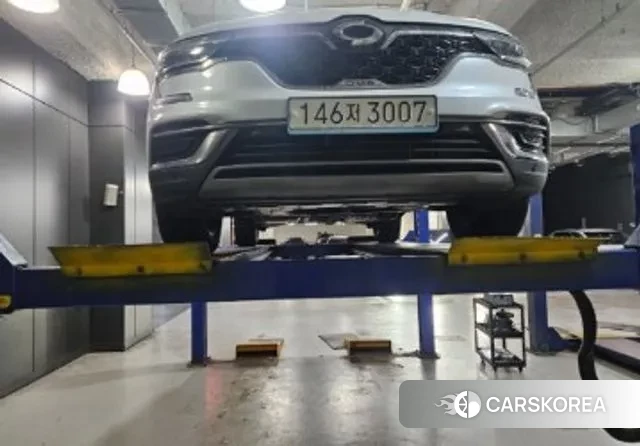 Renault Korea (Samsung) The New QM6 2022 Белый из Кореи