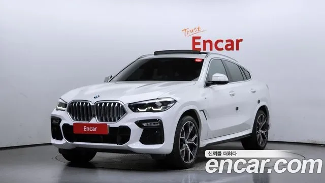 BMW X6 (G06) 2021 Белый из Кореи