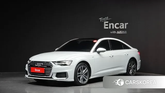 Audi A6 (C8) 2023 Белый из Кореи