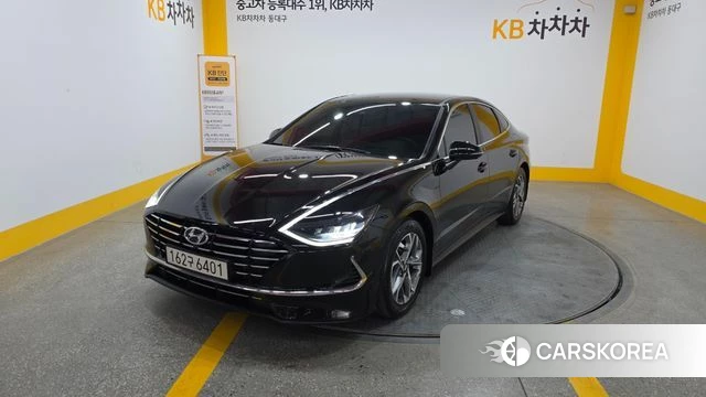 Hyundai Sonata (DN8) 2021 Черный из Кореи