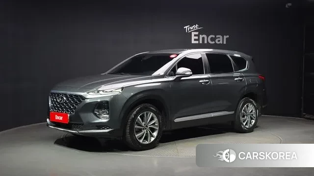 Hyundai Santa Fe TM 2019 Серый из Кореи