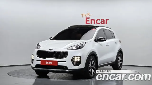 Kia Sportage 4th Generation 2018 Белый из Кореи