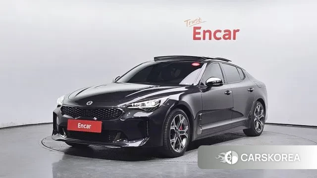 Kia Stinger 2018 Серый из Кореи