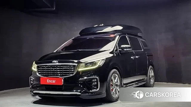 Kia The New Carnival 2019 Черный из Кореи