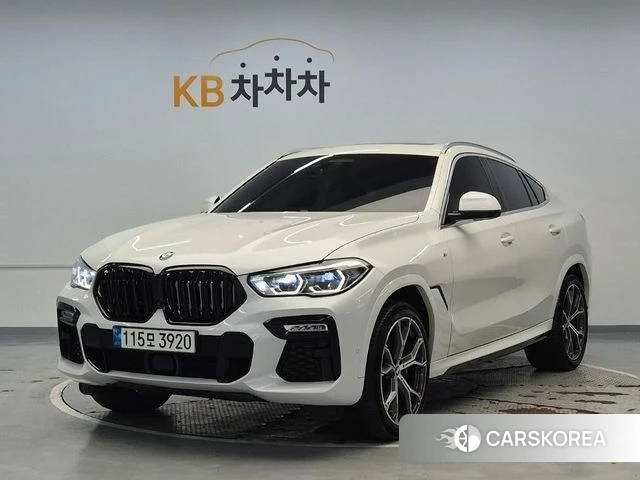 BMW X6 (G06) 2021 Белый из Кореи