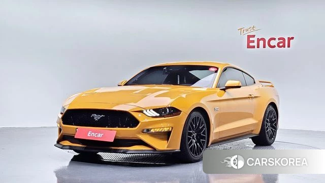 Ford Mustang 2019 Оранжевый из Кореи