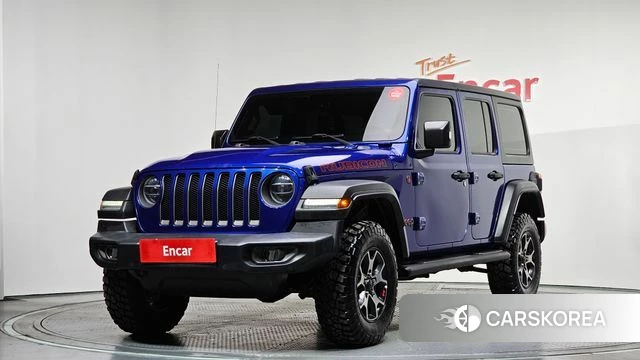 Jeep Wrangler (JL) 2019 Синий из Кореи