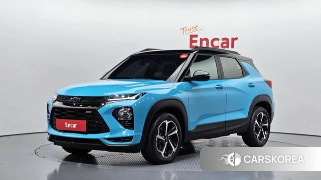 Chevrolet (GM Daewoo) Trailblazer 2020 Синий нефрит из Кореи