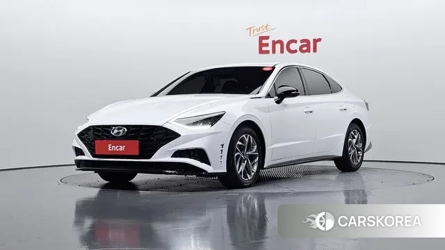 Hyundai Sonata (DN8) 2021 Белый из Кореи