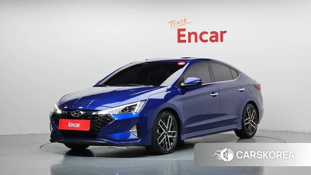 Hyundai The New Avante AD 2019 Синий из Кореи