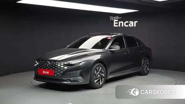 Hyundai The New Grandeur IG Hybrid 2021 Серый из Кореи