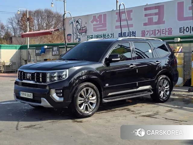 Kia Mohave Master 2021 Черный из Кореи