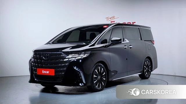 Toyota Alphard 4th Generation 2024 Черный из Кореи