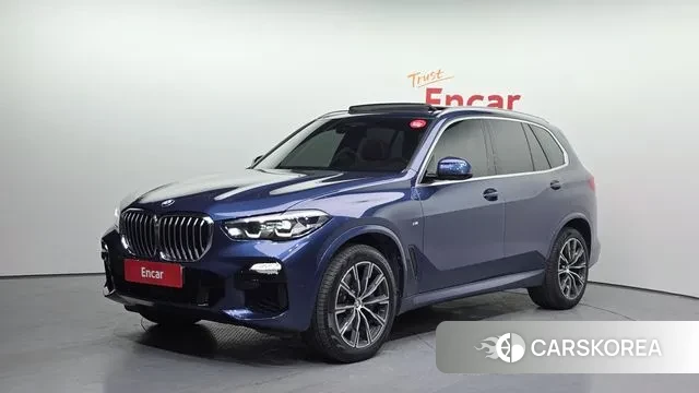 BMW X5 (G05) 2021 Синий из Кореи