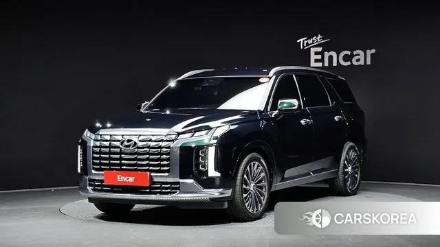 Hyundai The New Palisade 2022 Темно-зеленый из Кореи