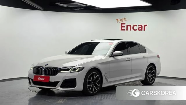 BMW 5 Series (G30) 2022 Белый из Кореи