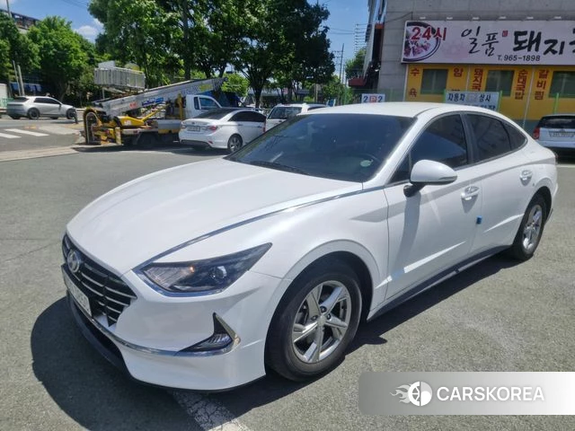 Hyundai Sonata (DN8) 2020 Белый из Кореи