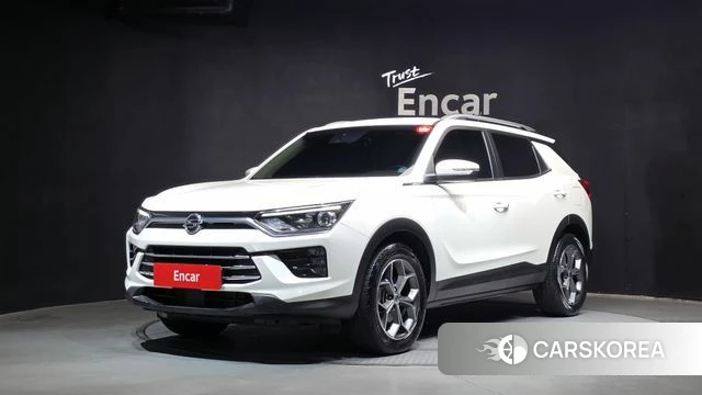 Ssangyong Beautiful Korando 2020 Белый из Кореи