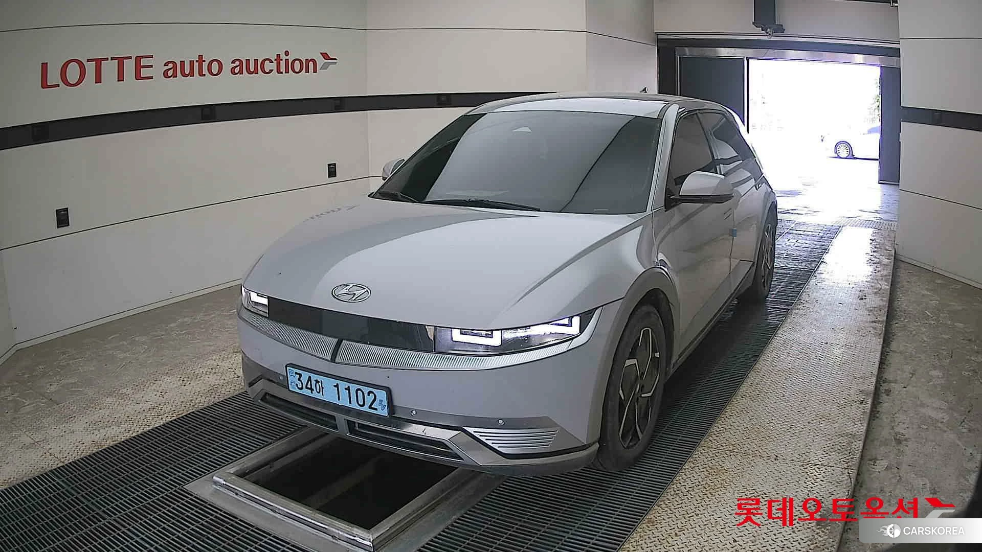 Hyundai IONIQ 5 2022 Cyber Grey Metallic из Кореи