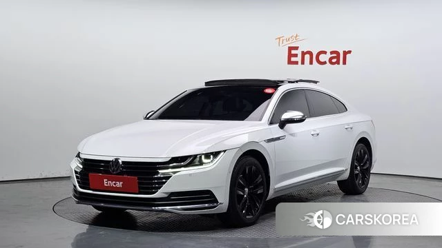 Volkswagen Arteon 2019 Белый из Кореи