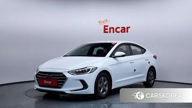 Hyundai Avante AD 2018 Белый из Кореи