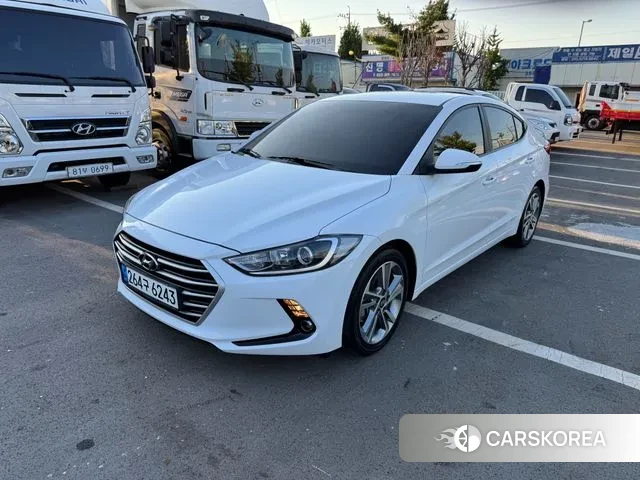 Hyundai Avante AD 2018 Белый из Кореи