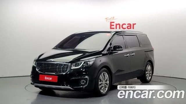 Kia All New Carnival 2018 Черный из Кореи