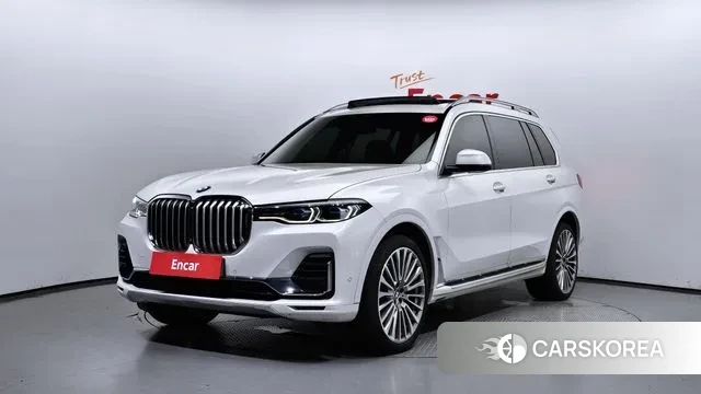 BMW X7 (G07) 2020 Белый из Кореи
