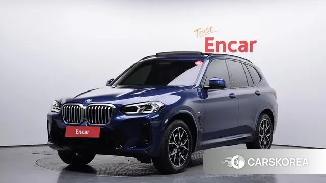 BMW X3 (G01) 2022 Синий из Кореи