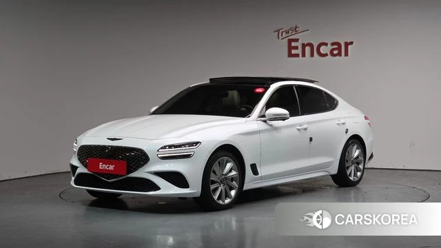 Genesis The New G70 2023 Белый из Кореи