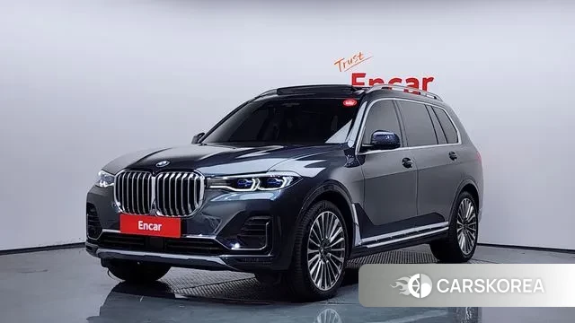 BMW X7 (G07) 2022 Серый из Кореи