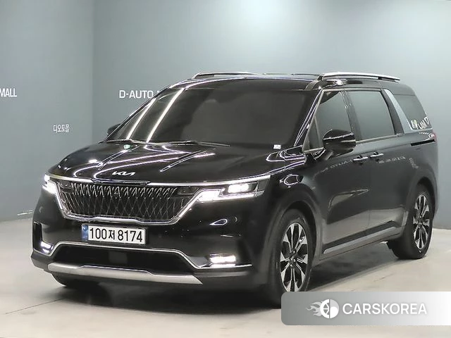 Kia Carnival 4th generation 2021 Черный из Кореи