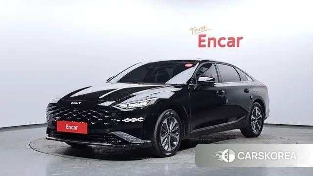 Kia K8 Hybrid 2022 Черный из Кореи