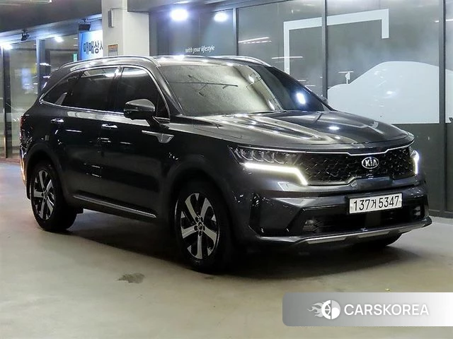 Kia Sorento 4th Generation 2021 Серый из Кореи