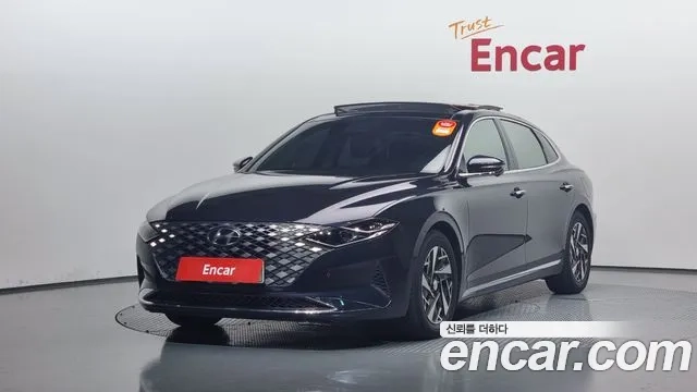 Hyundai The New Grandeur IG Hybrid 2020 Синий из Кореи