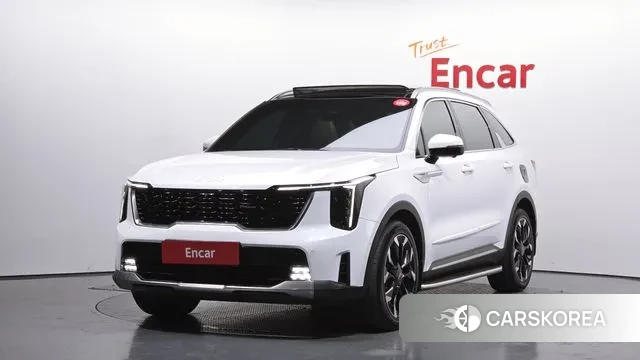 Kia The New Sorento 4th Generation 2023 Белый из Кореи