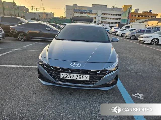 Hyundai Avante (CN7) 2020 Серебристо-серый из Кореи