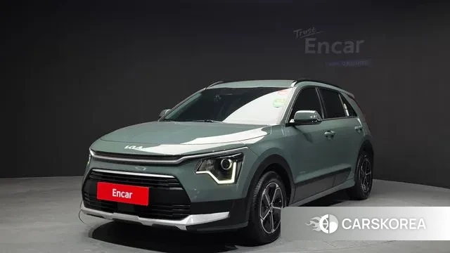 Kia Di Ol Nu Niro 2022 Светло-зеленый из Кореи