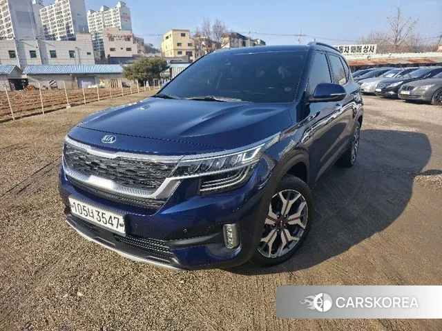 Kia Seltos 2019 Синий из Кореи