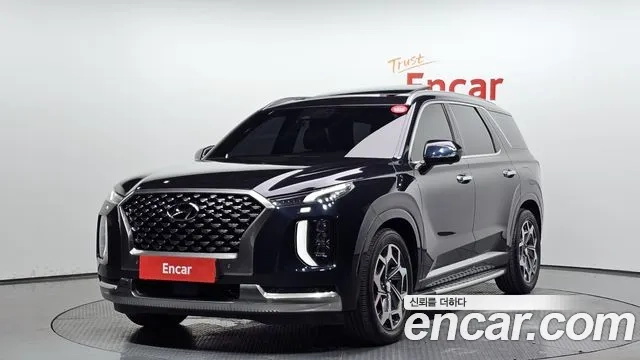 Hyundai Palisade 2021 Синий из Кореи