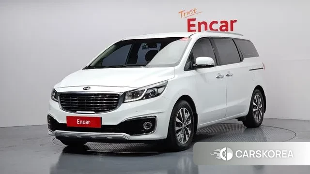 Kia All New Carnival 2018 Белый из Кореи