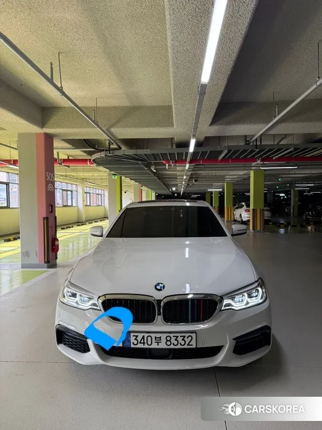 BMW 5 Series (G30) 2020 Белый из Кореи