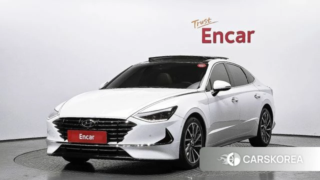 Hyundai Sonata (DN8) 2019 Белый из Кореи