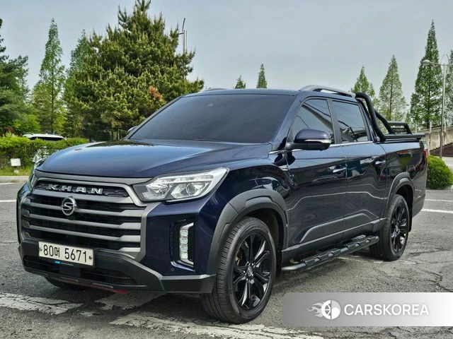 Ssangyong The New Rexton Sports Cannes 2021 Синий из Кореи